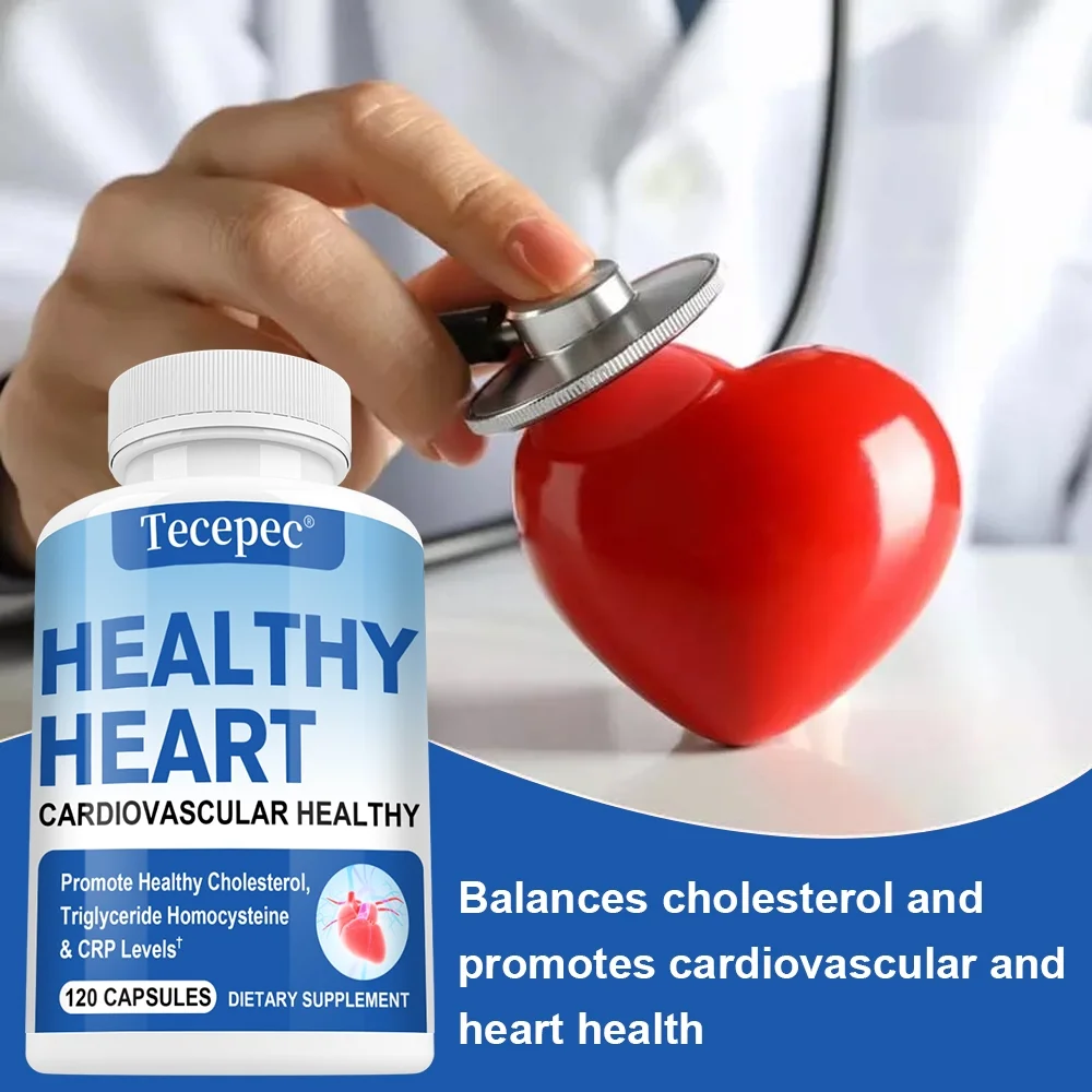Tecepec Heart Health Cardiovascular Health Capsules