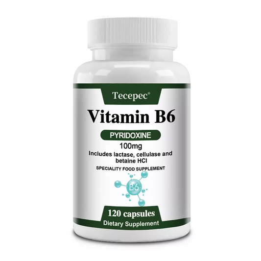 Тесерес Vitamin B6 – Pyridoxine 100mg 120Capsules