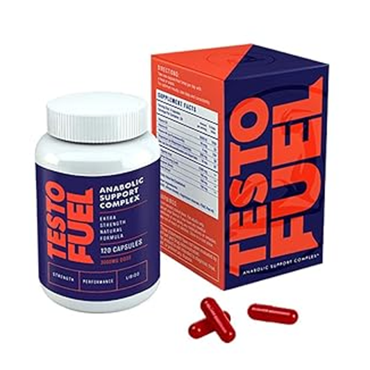 TestoFuel – Natural Anabolic Support Complex (120 Caps)