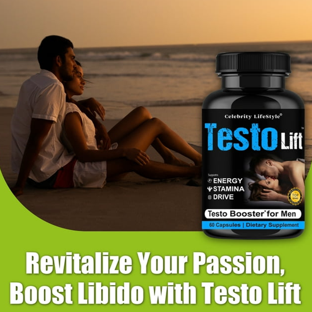 Celebrity LifeStyle Testo Lift –Stamina Booster 60 Capsules
