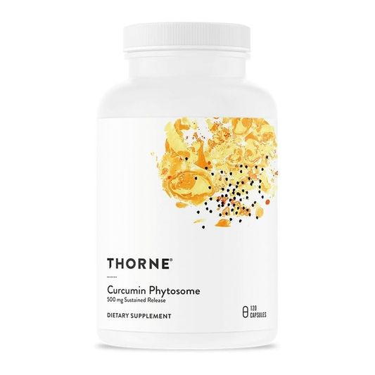 Thorne Curcumin Phytosome 500 mg Capsules - Sustained Release
