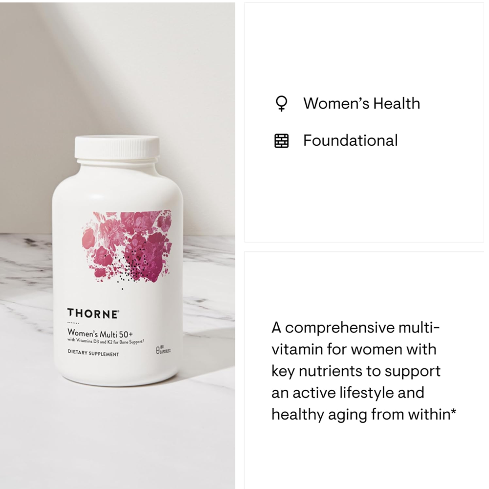 Thorne Women’s Multi 50+ Capsules