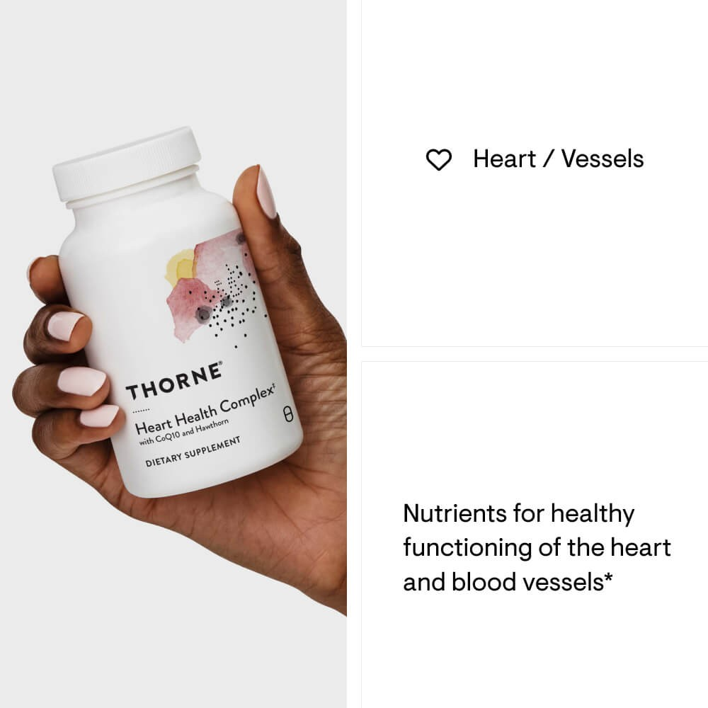 Thorne Heart Health Complex with CoQ10 and Hawthorn