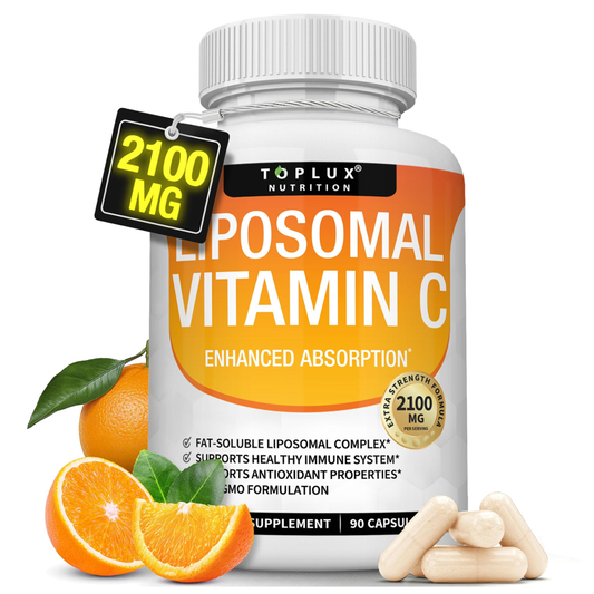 Toplux Nutrition Vitamin C Liposomal 2100MG Capsules | Enhanced  Absorption