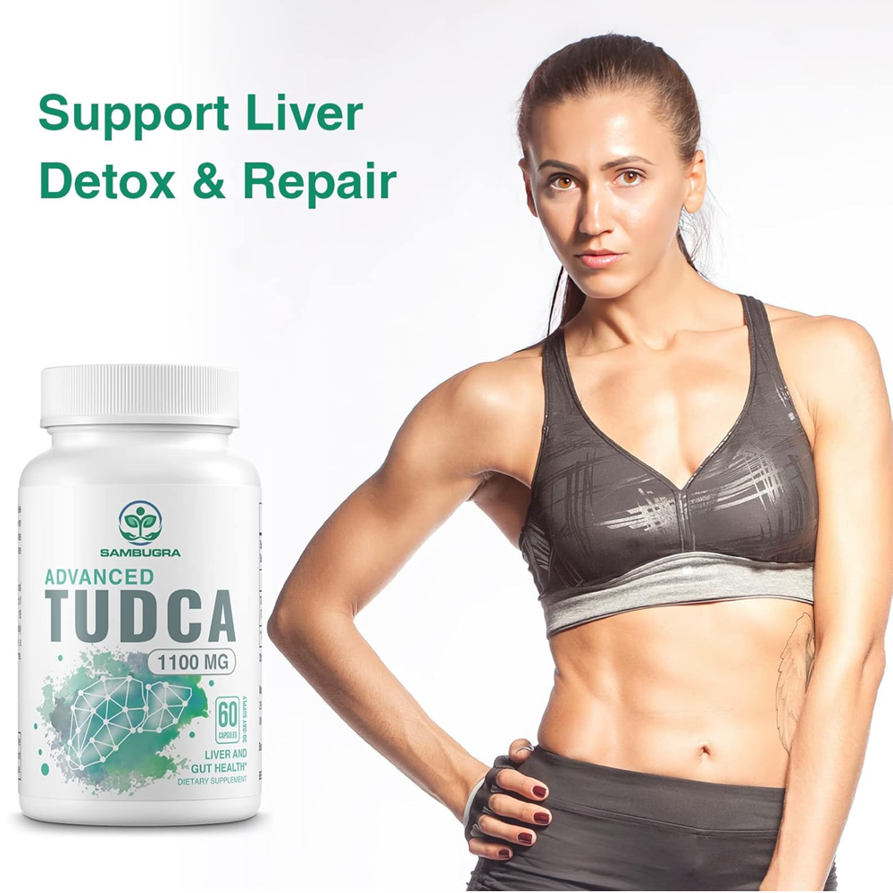 Advanced Tudca 1100mg – Liver & Gut Health 120 Capsules