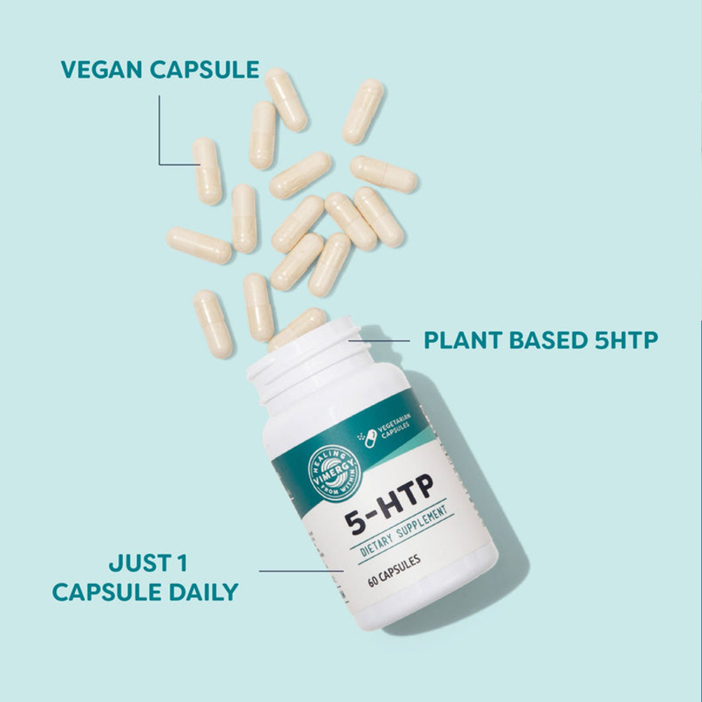 Vimergy 5-HTP – Natural Mood & Sleep Support 60 Capsules