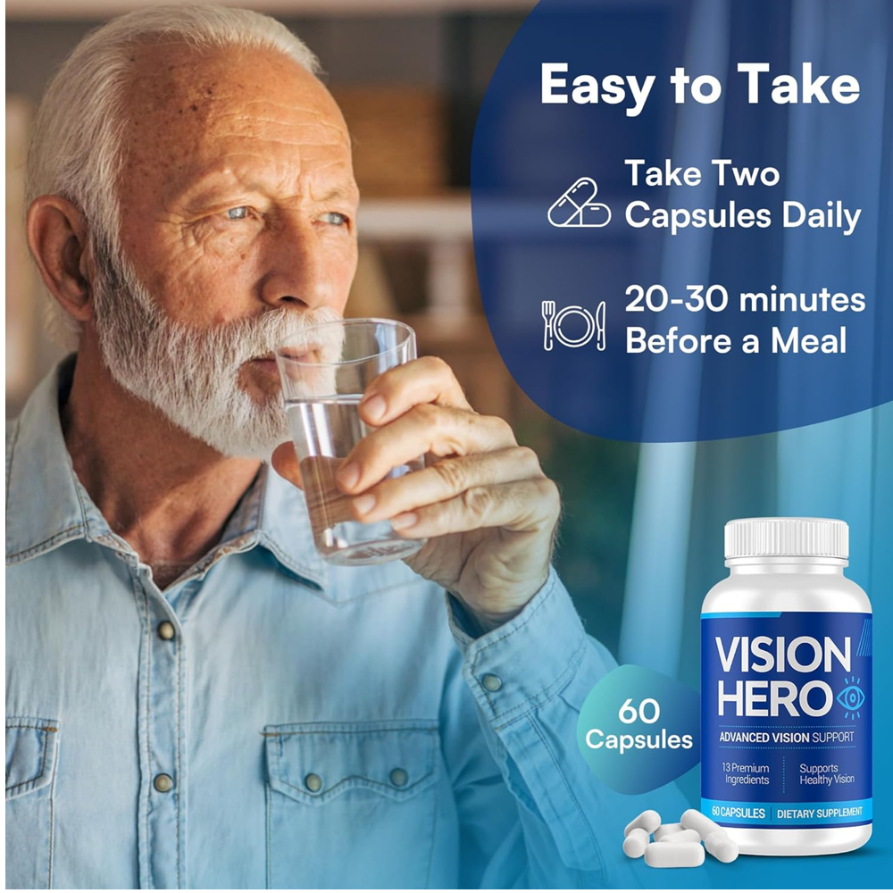 Vision Hero Eye Supplement | Advanced Vision Support