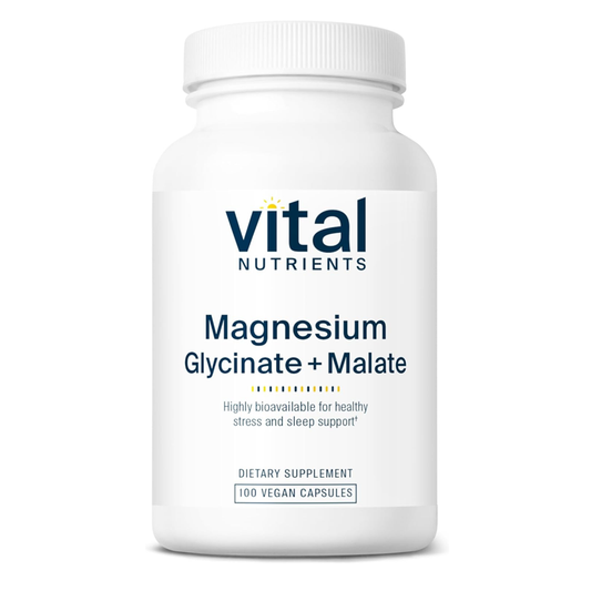 Vital Natural Magnesium Glycinate + Malate Capsules