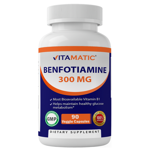 Vitamatic Benfotiamine 300 Mg Capsules