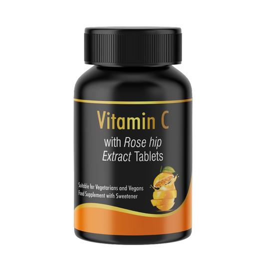 Vitamin C With Rose Hip Extract Tablets