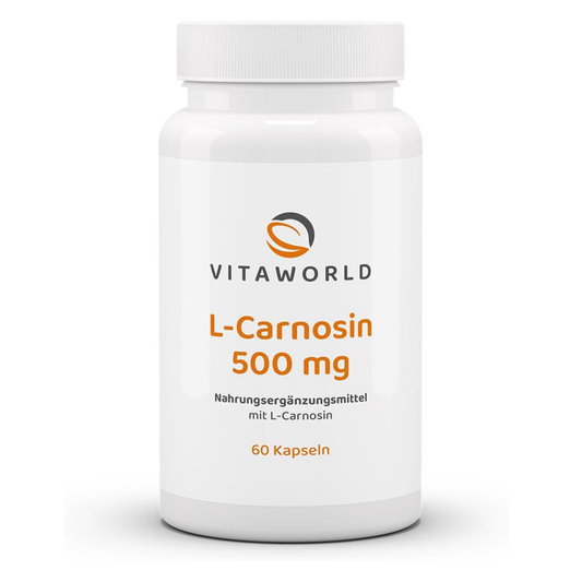 Vitaworld L-carnosine 500mg Capsules