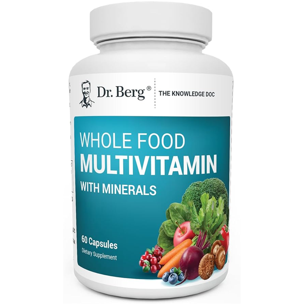 Dr. Berg Whole Food Multivitamin with Minerals – (60 Capsules)