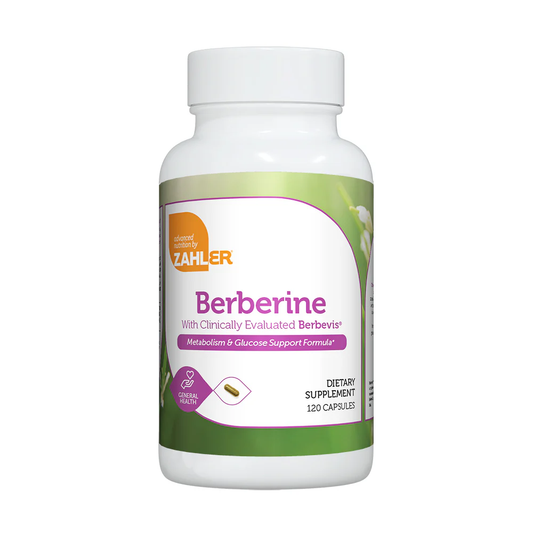 Zahler Berberine Capsules - With Clinically Evaluated Berbevis