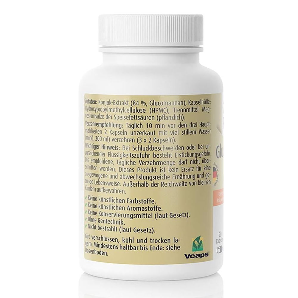 Zeinpharma Glucomannan 500 Mg Capsules