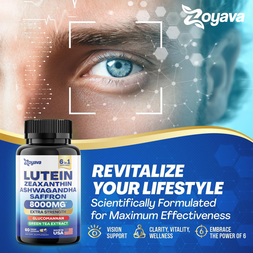 Lutein and Zeaxanthin Supplements 120 Capsules