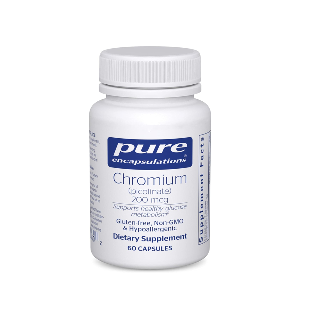 Pure Encapsulations Chromium Picolinate Capsules 60
