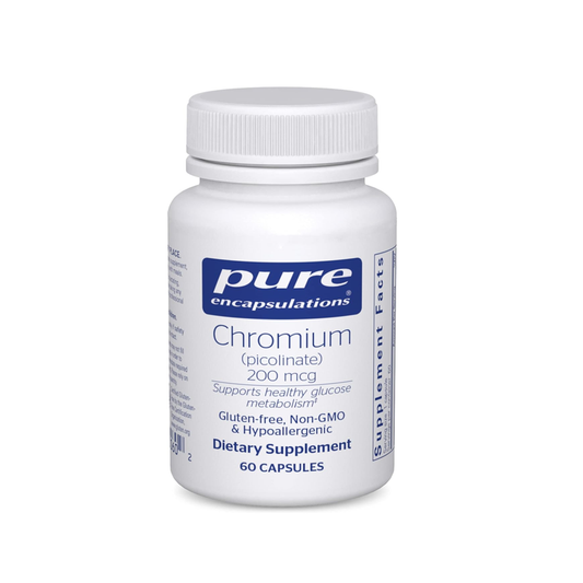 Pure Encapsulations Chromium Picolinate Capsules 60