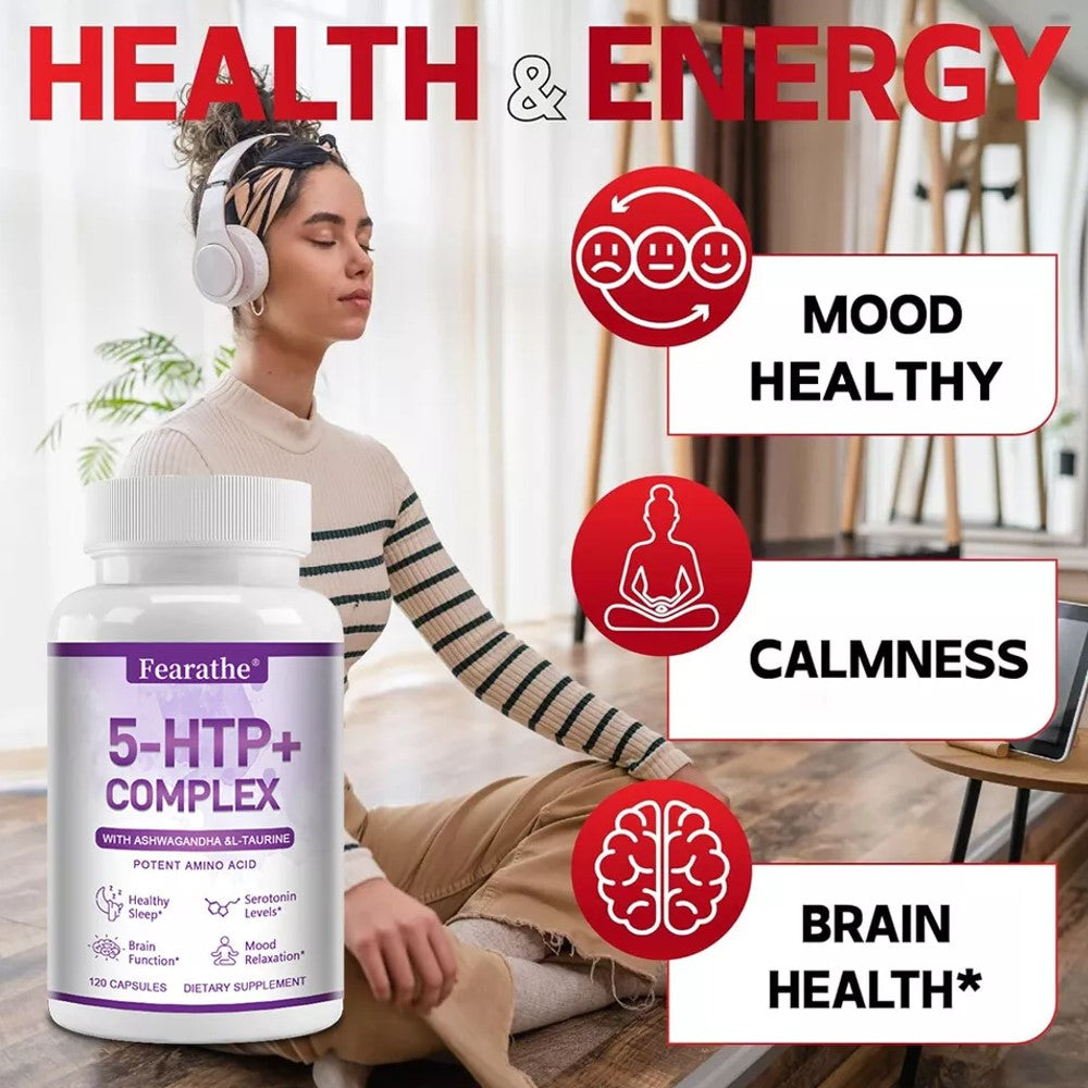 Fearathe 5-HTP + Complex Capsules