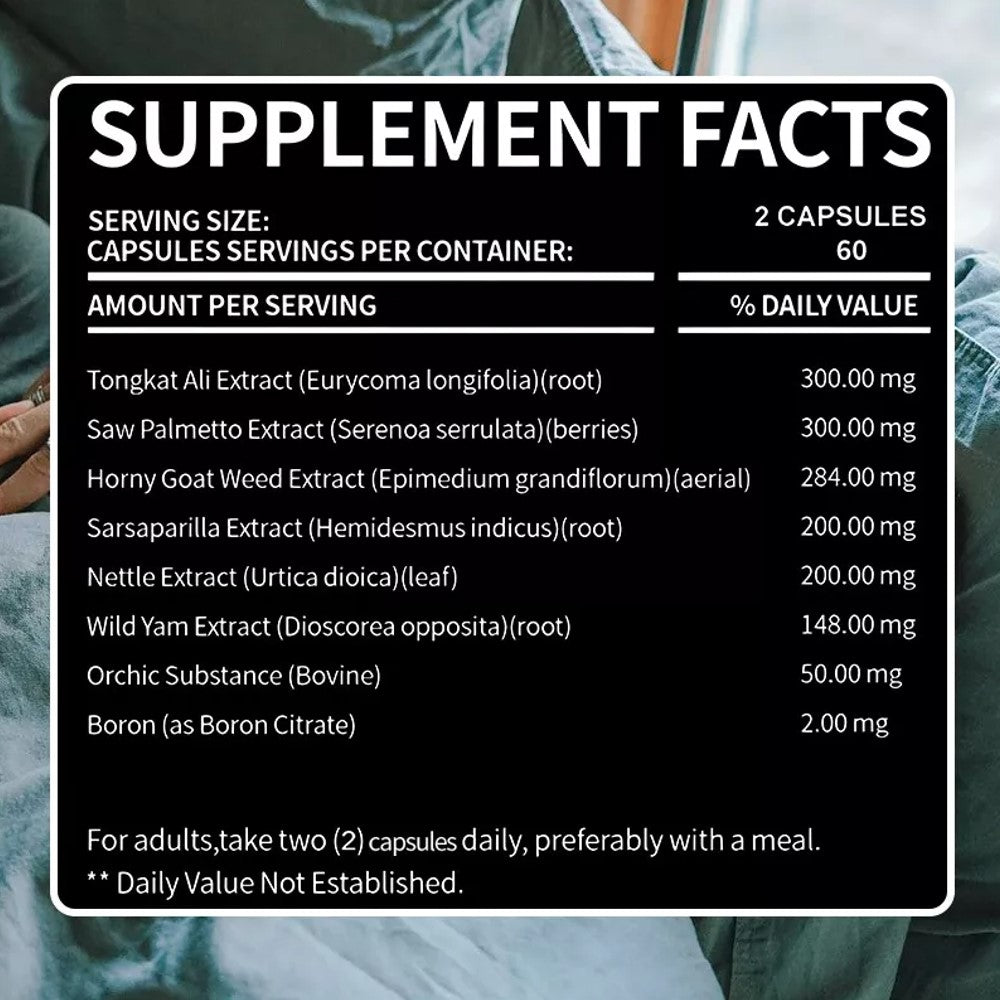 Taoters Testosterone Booster Capsules