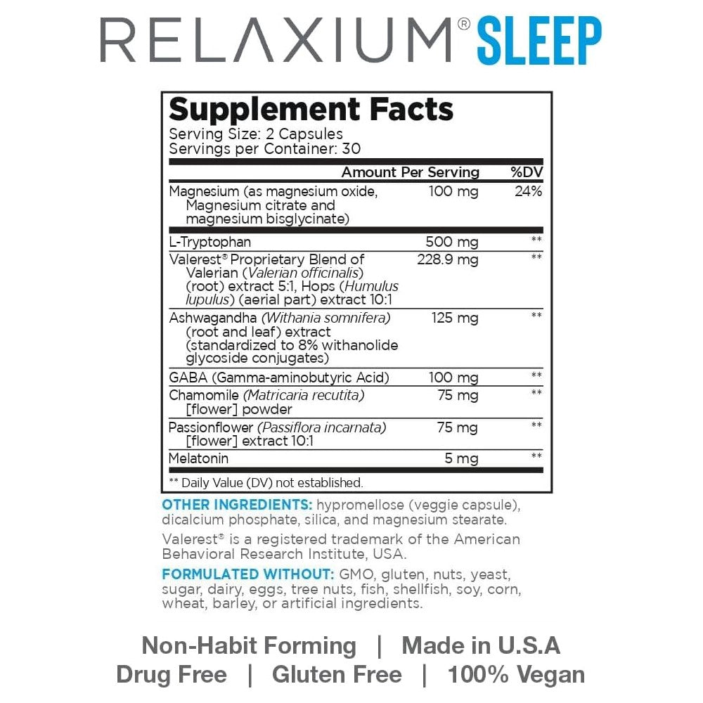 Relaxium Sleep Capsules