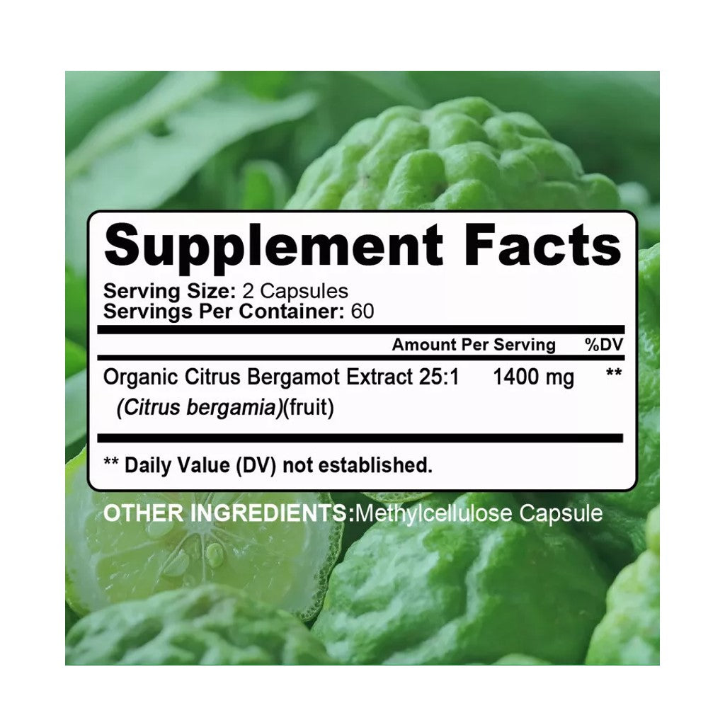 Bunkwell Premium Organic Citrus Bergamot Capsules