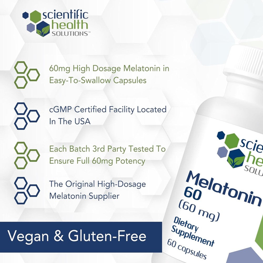 Scientific Health Solutions Melatonin Capsules