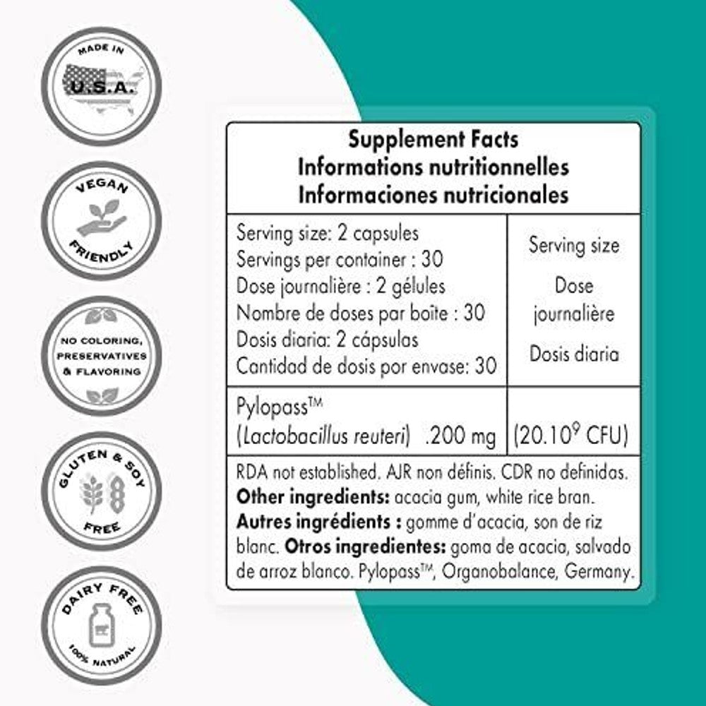 SuperSmart H. Pylori Fight Capsules