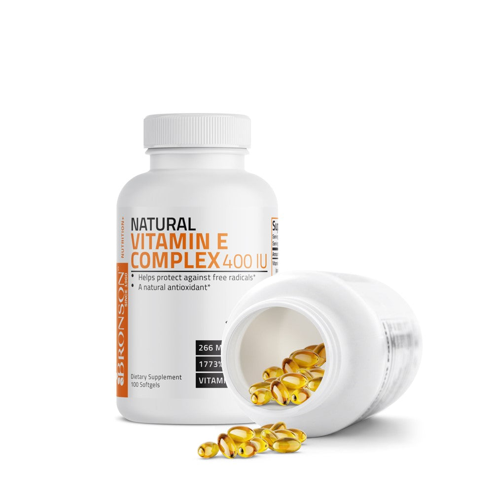 Bronson Natural Vitamin E Complex Capsules