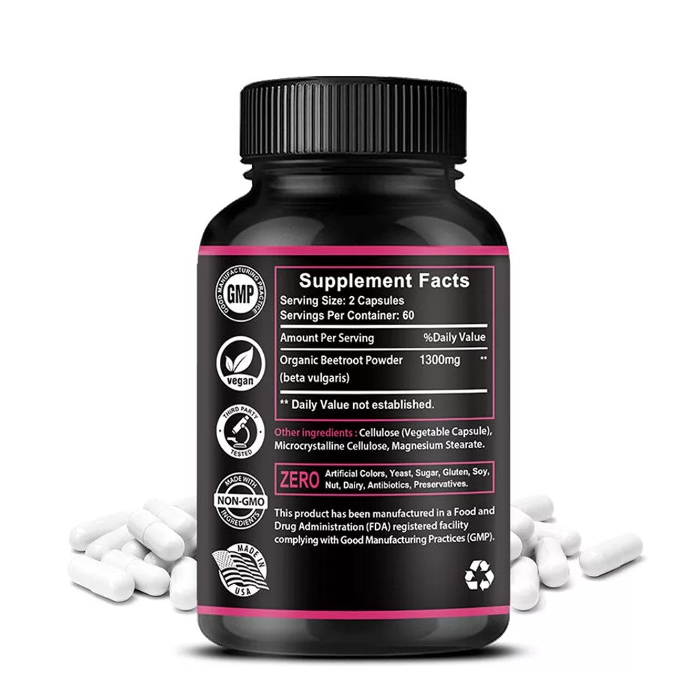 Tecepec Beet Root Flow Capsules