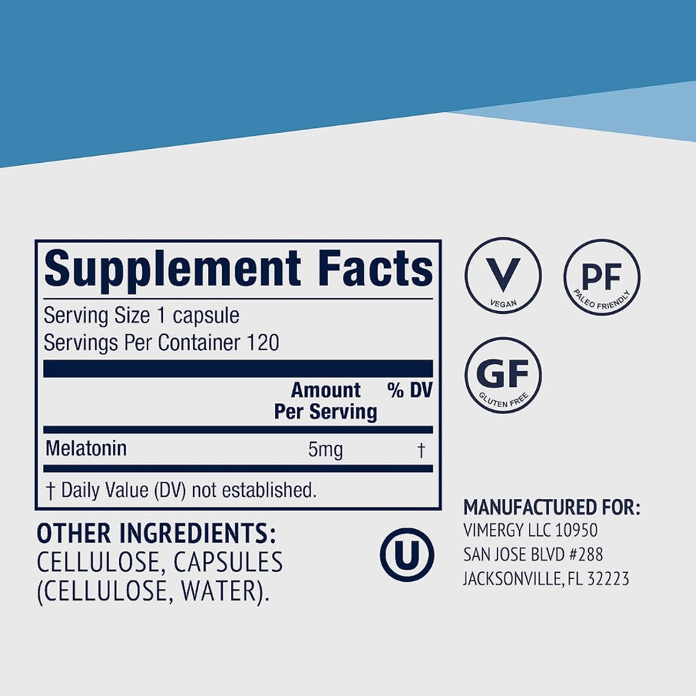 Vimergy Melatonin Capsules