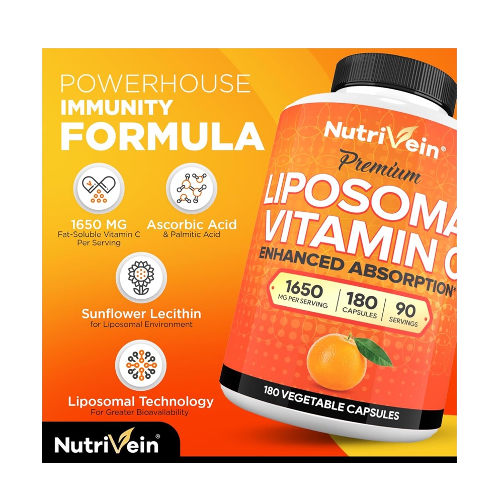 Nutrivein Liposomal Vitamin C Capsules