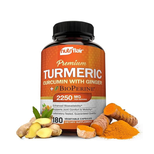NutriFlair Premium Turmeric Capsules