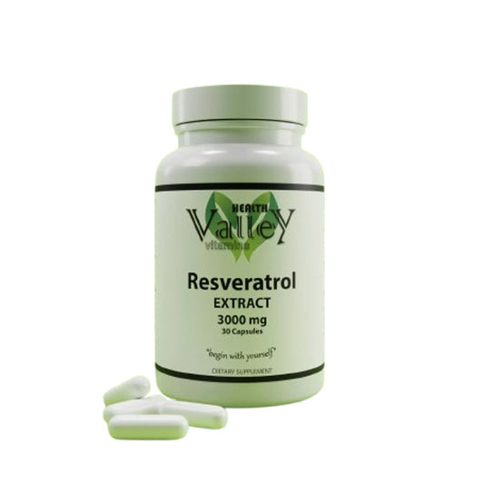 Healer Vally Vitamins Resveratrol Extract Capsules