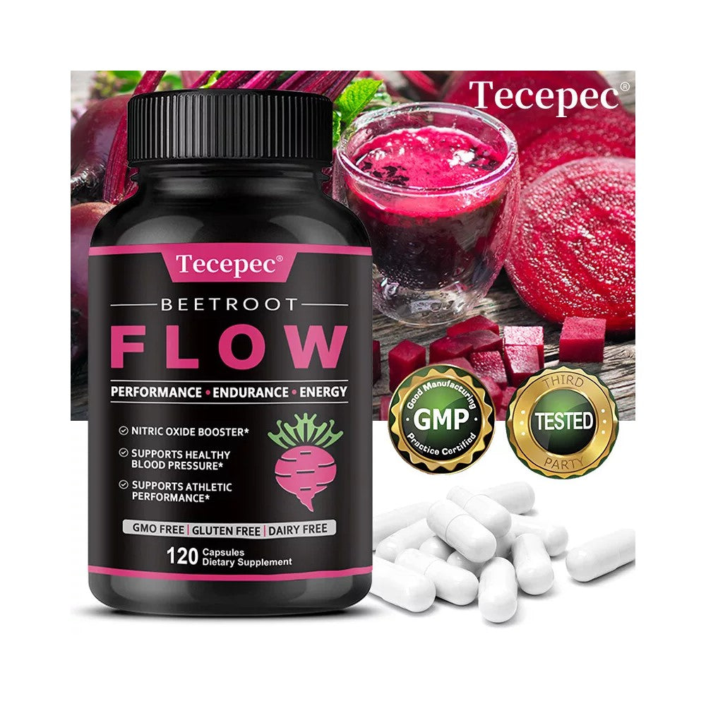 Tecepec Beet Root Flow Capsules