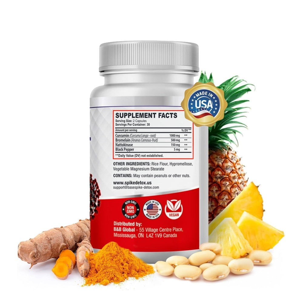 B&B Global Spike Protein Detox Capsules