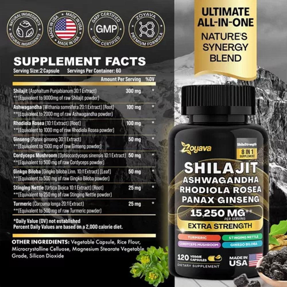 Zoyava Shilajit Capsules