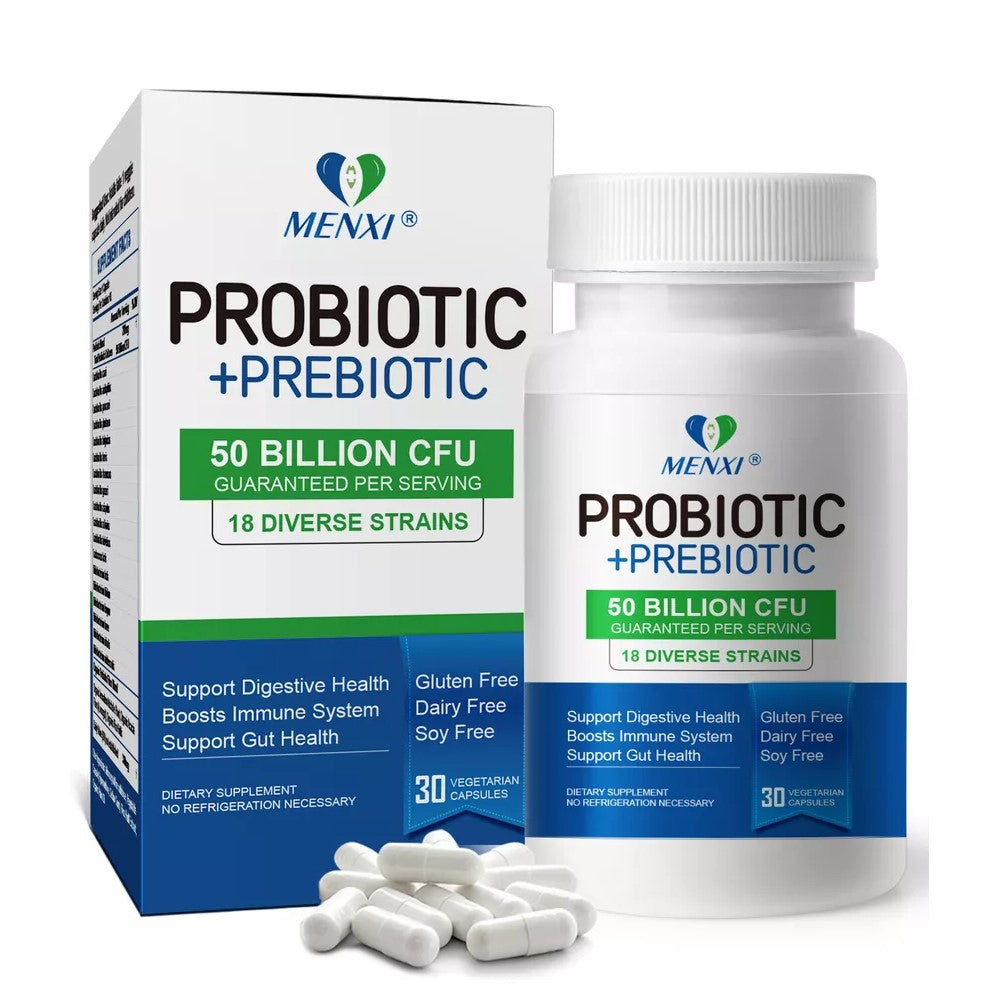 Menxi Probiotic &amp; Prebiotic Capsules