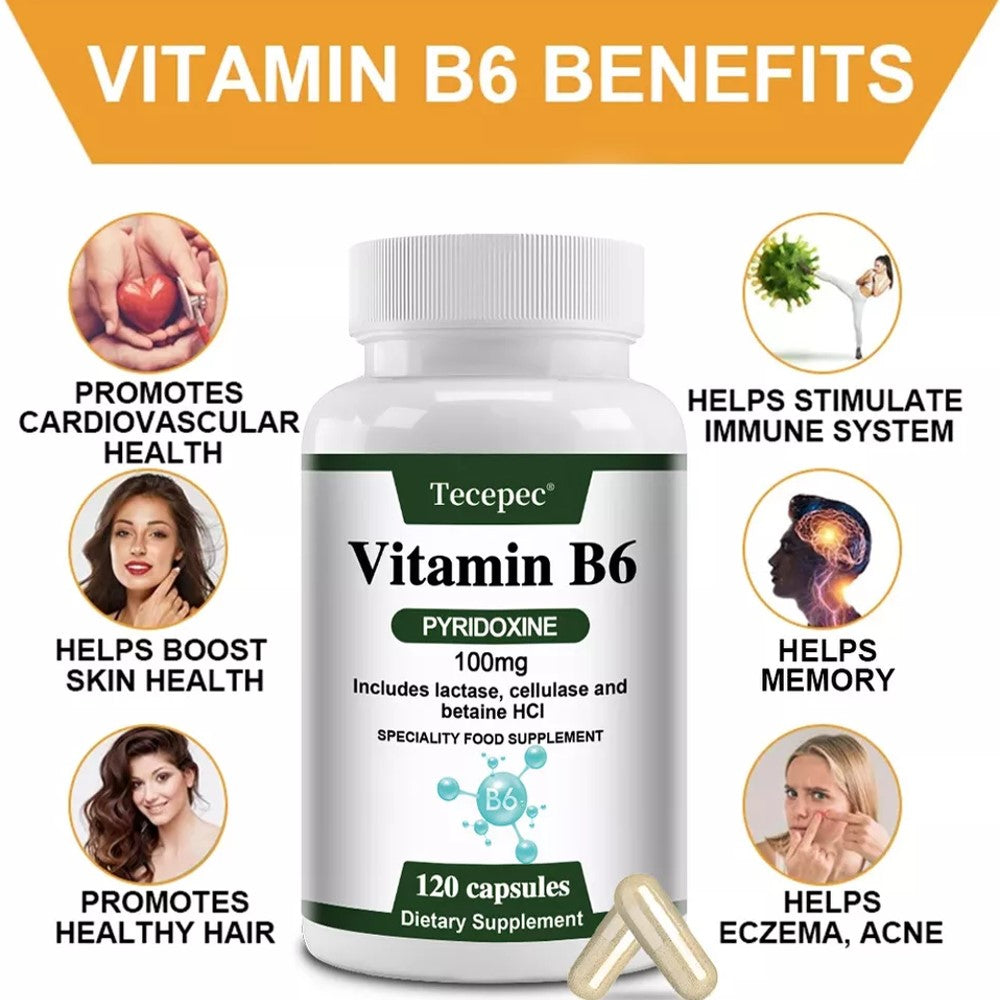 Tecepec Vitamin B6 Capsules