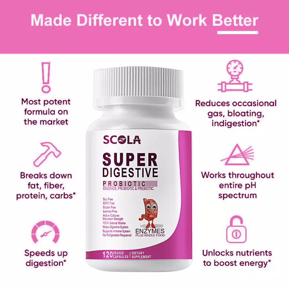 Scola Digestive Probiotic Capsules