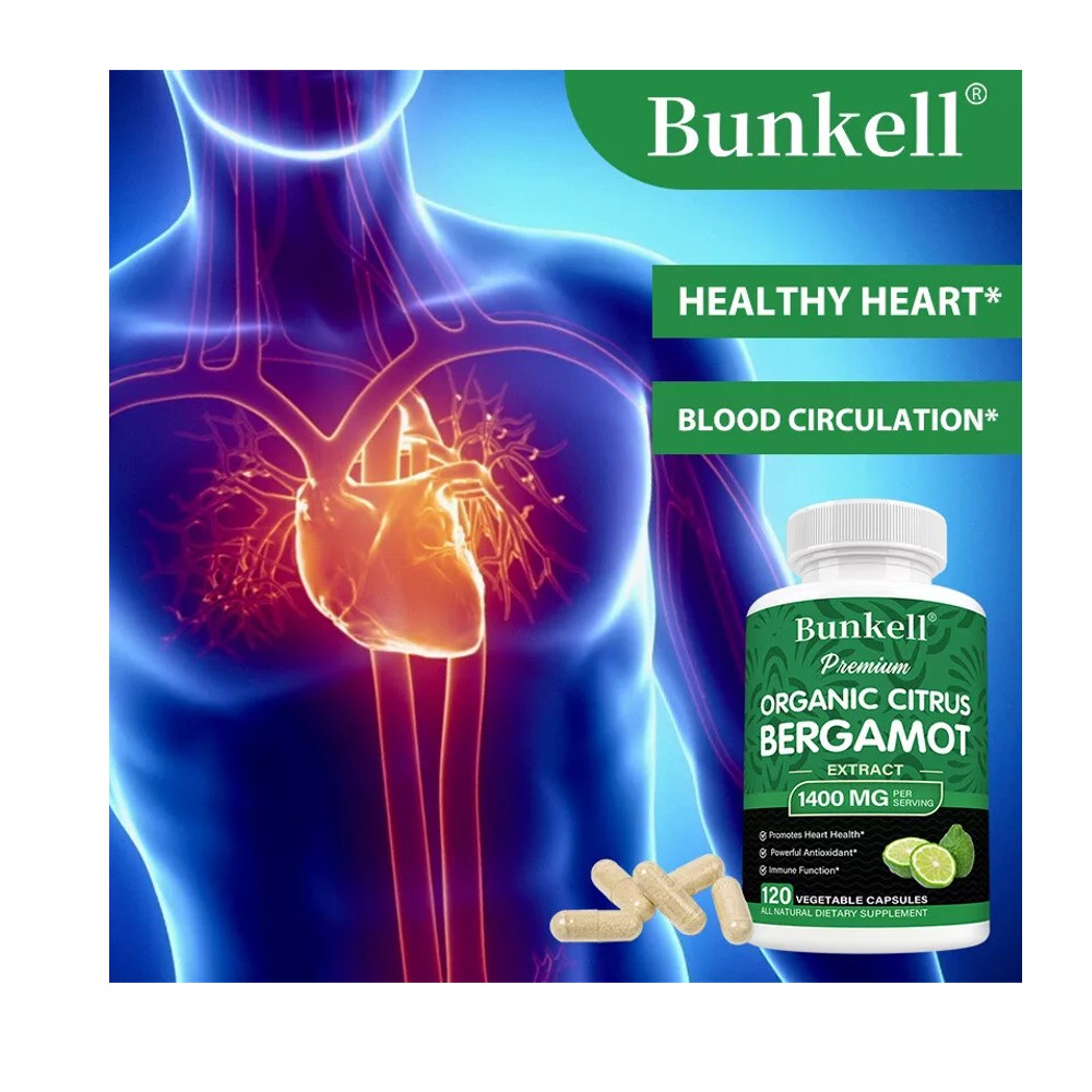 Bunkwell Premium Organic Citrus Bergamot Capsules