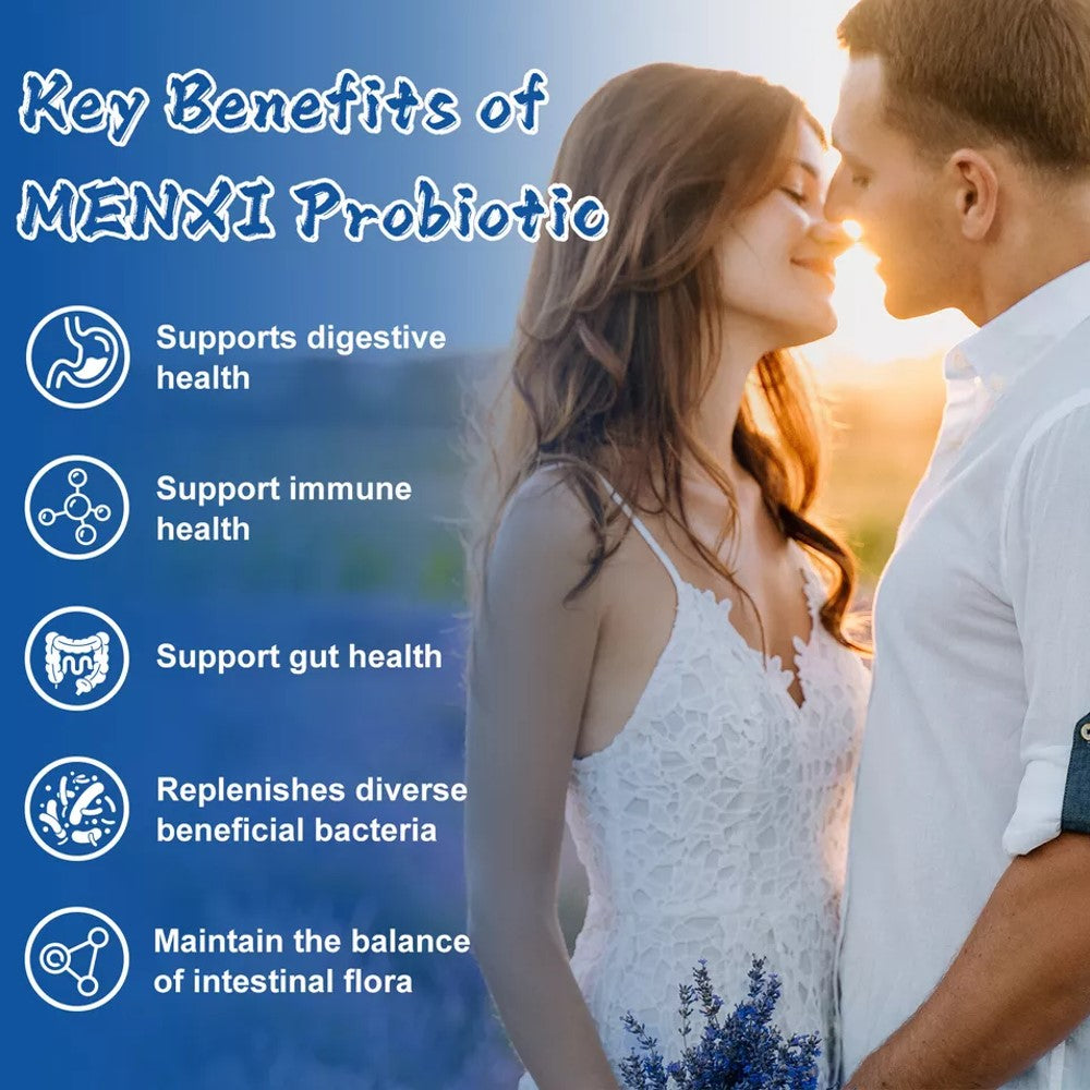 Menxi Probiotic &amp; Prebiotic Capsules