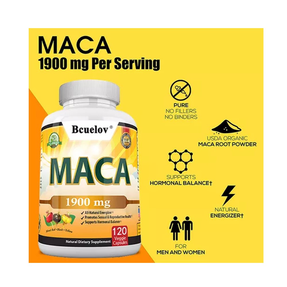 Bcuelov Maca Capsules