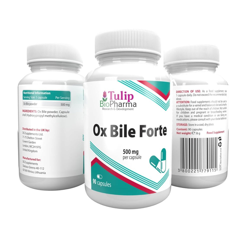 Tulip Biopharma Ox Bile Forte Capsules