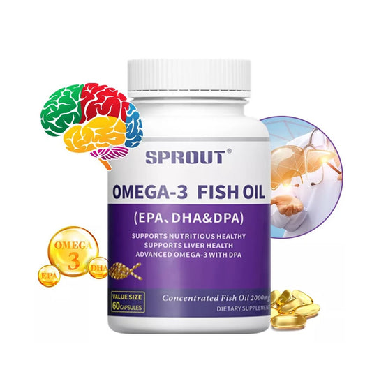 Sprout Omega-3 Fish Oil Capsules