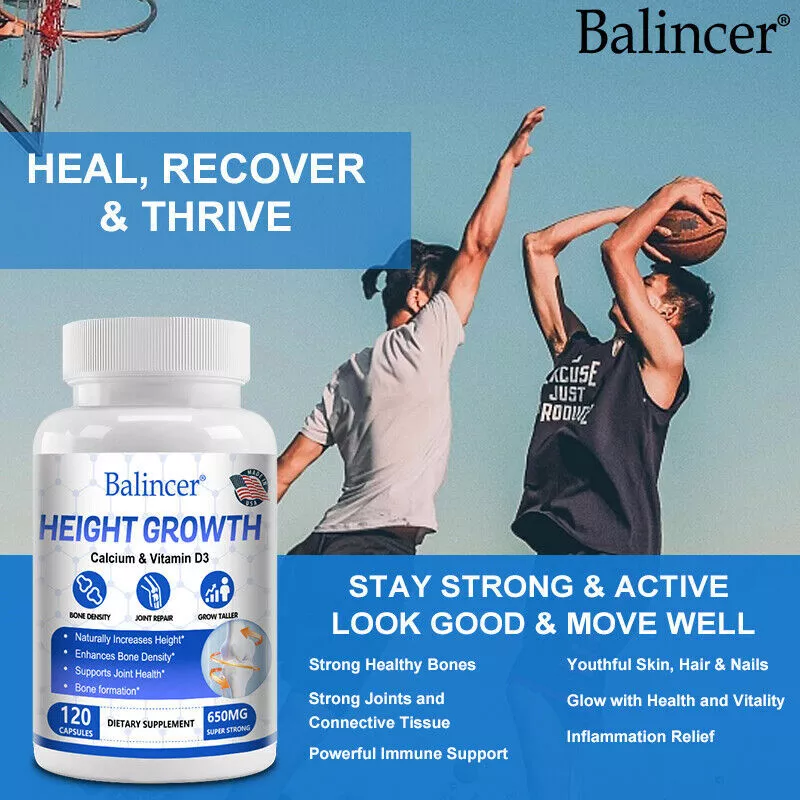 Balincer Height Growth Capsules 650 Mg