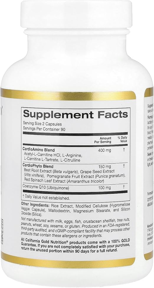 California Gold Nutrition Cardio Complex Supplement - My Daraz Store