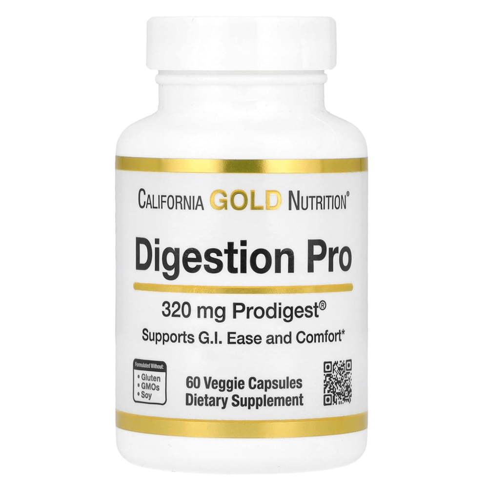 California Gold Nutrition Digestion Pro 320 Mg ProDigest Capsules - My Daraz Store