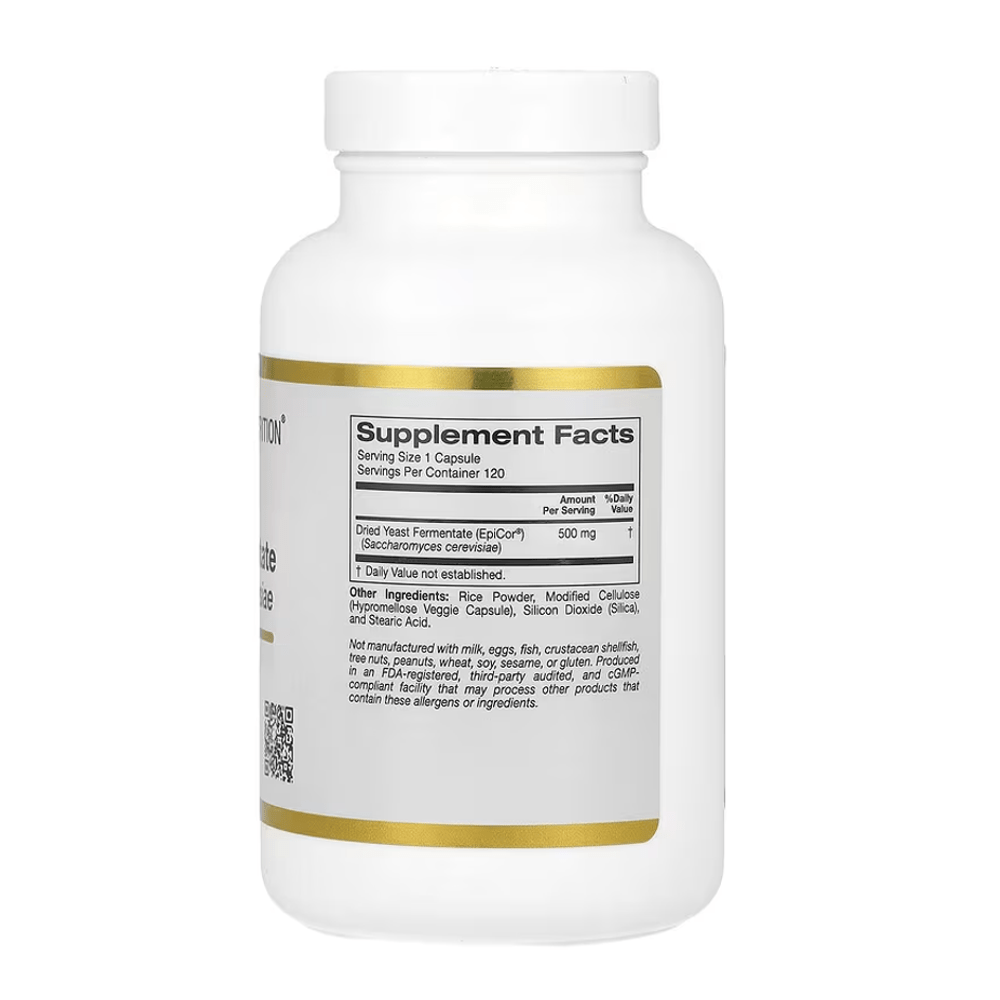California Gold Nutrition Epicor Dried Yeast Fermentate 500 mg Capsules - My Daraz Store