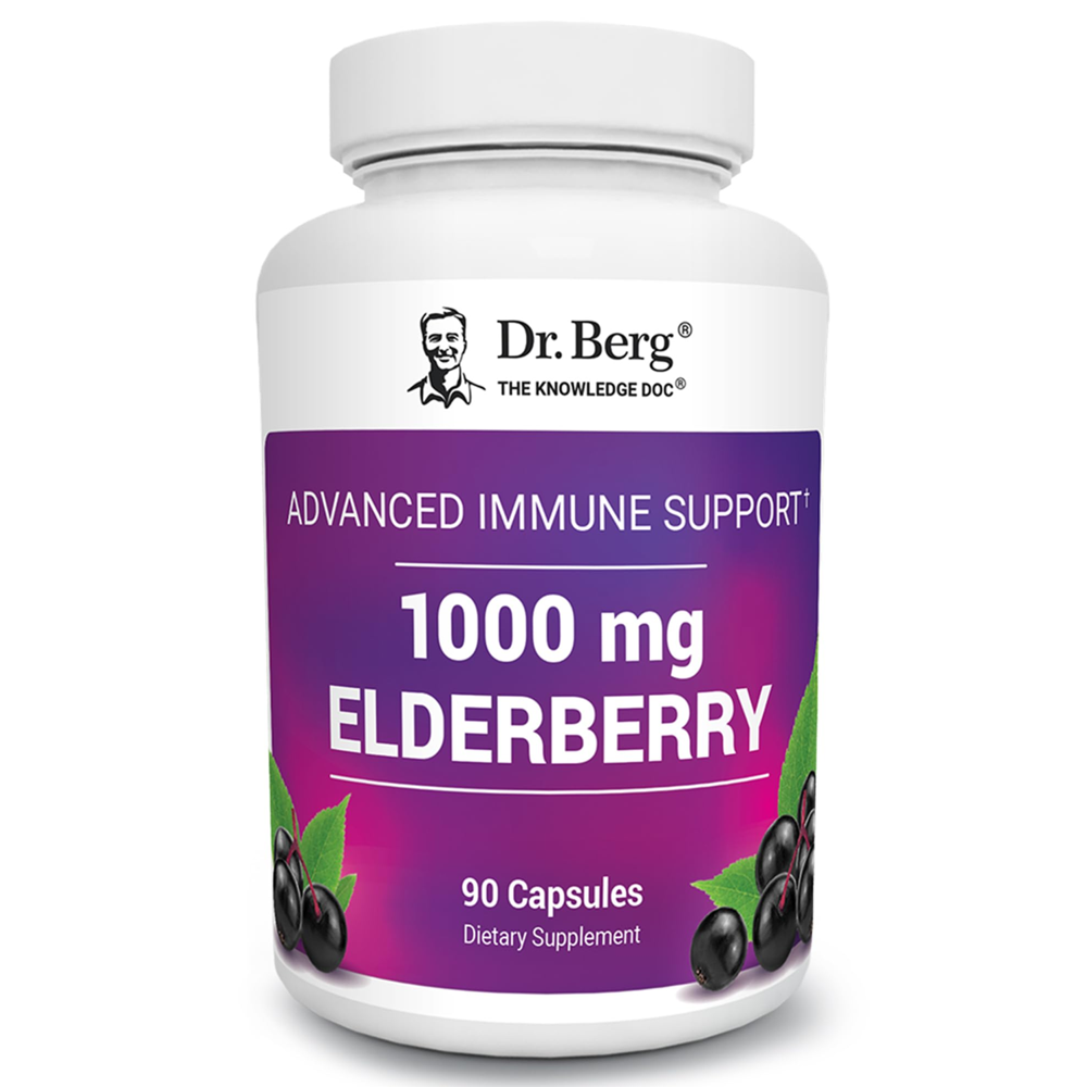 Dr. Berg Advanced Immune Support With Elderberry 1000mg