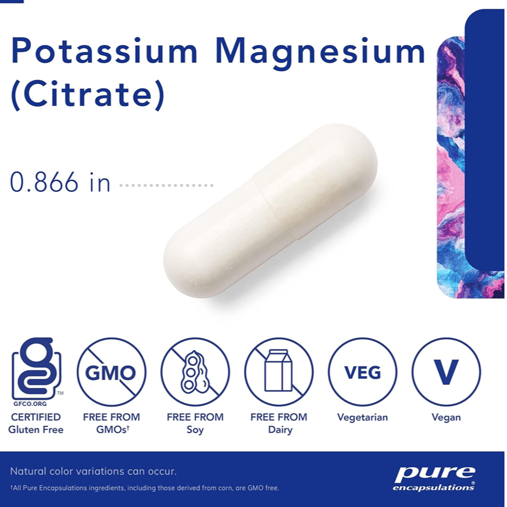 Pure Encapsulations Potassium Magnesium